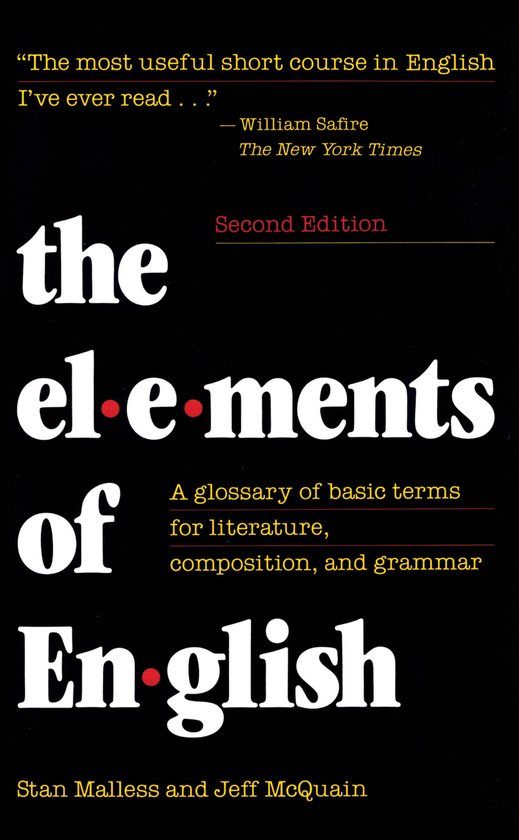 The Elements of English - cover