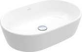 Villeroy & Boch Architectura waskom 60x40x15.5cm Ovaal zonder overloopgat Wit Alpin glans Ceramic