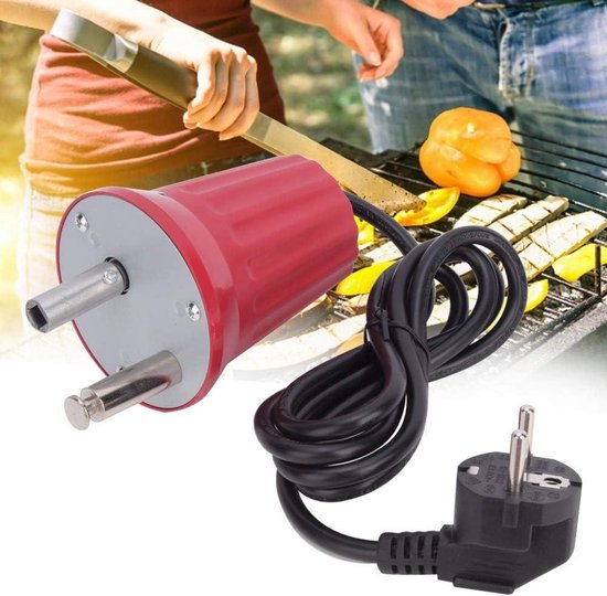 Motore Per Barbecue Elettrico TKSE FD801B - 3 Giri/Min, 4,5W, Spina UE - Per Griglie All'Aperto - Foto 6