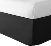 Bedrok 160x200 Ecru | 4 Zijden met een Hoogte van 30 cm | Gemaakt in Europa