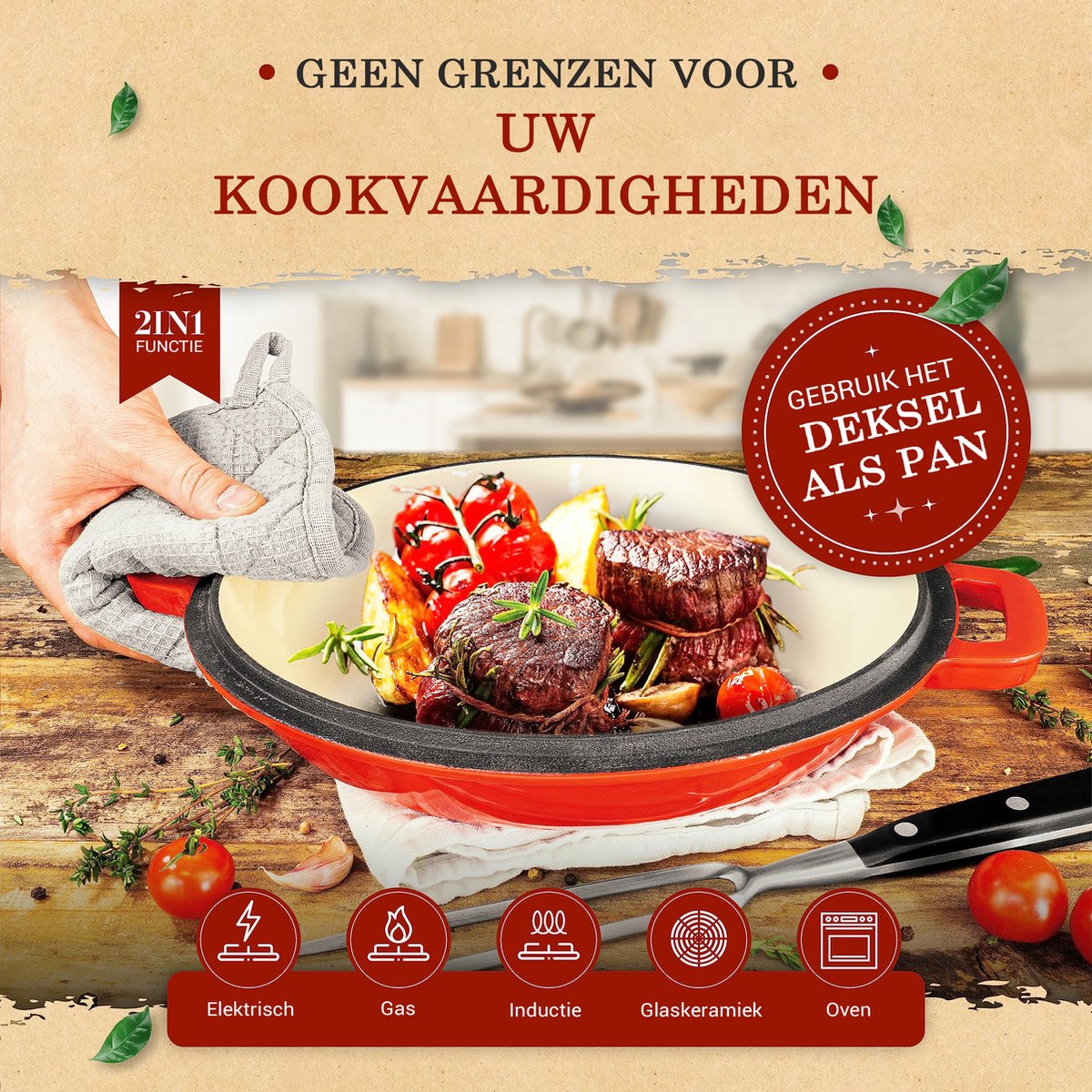 Gietijzeren pannen voor slow cooking: 5x de beste exemplaren