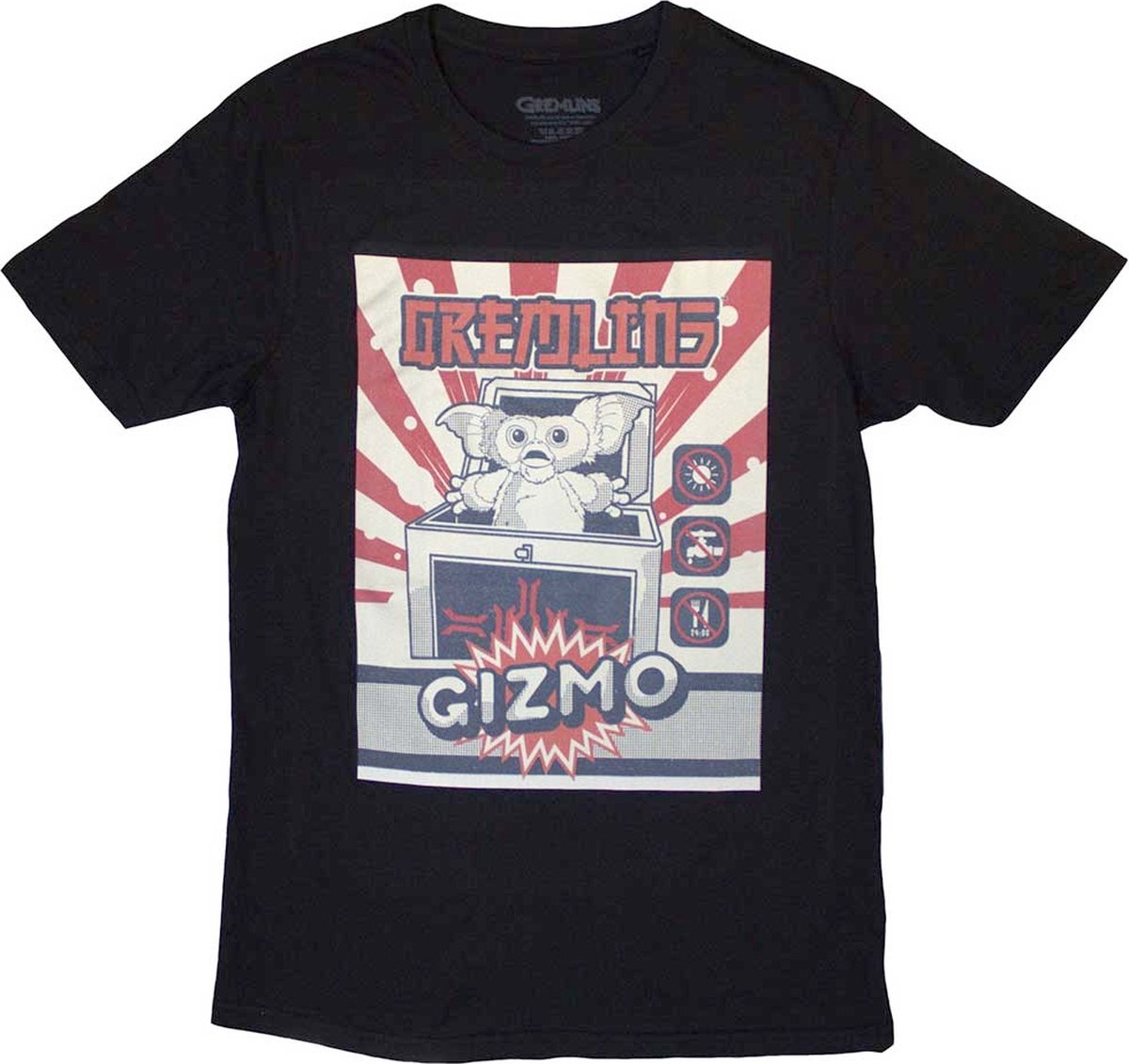 Gremlins - Gizmo Japanese Advert Heren T-shirt - L - Zwart