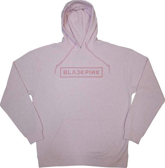 Blackpink - Logo Hoodie/trui - M - Roze