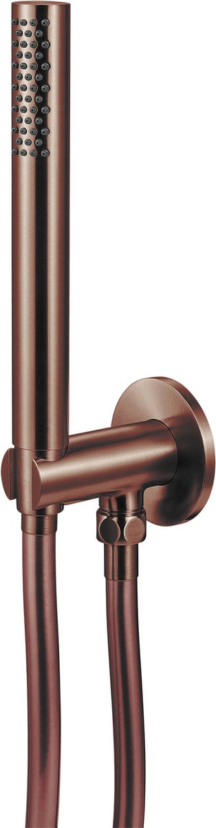 Qisani Flow handdouche met wateraansluiting Copper / Koper