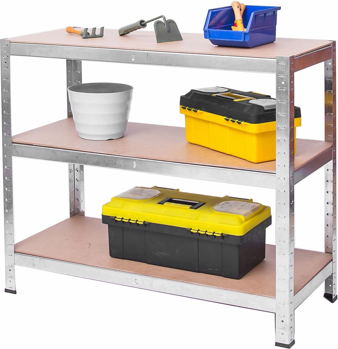 Metalen magazijnplank 180 x 90 x 40 cm Humberg HR-812 + GRATIS hoes