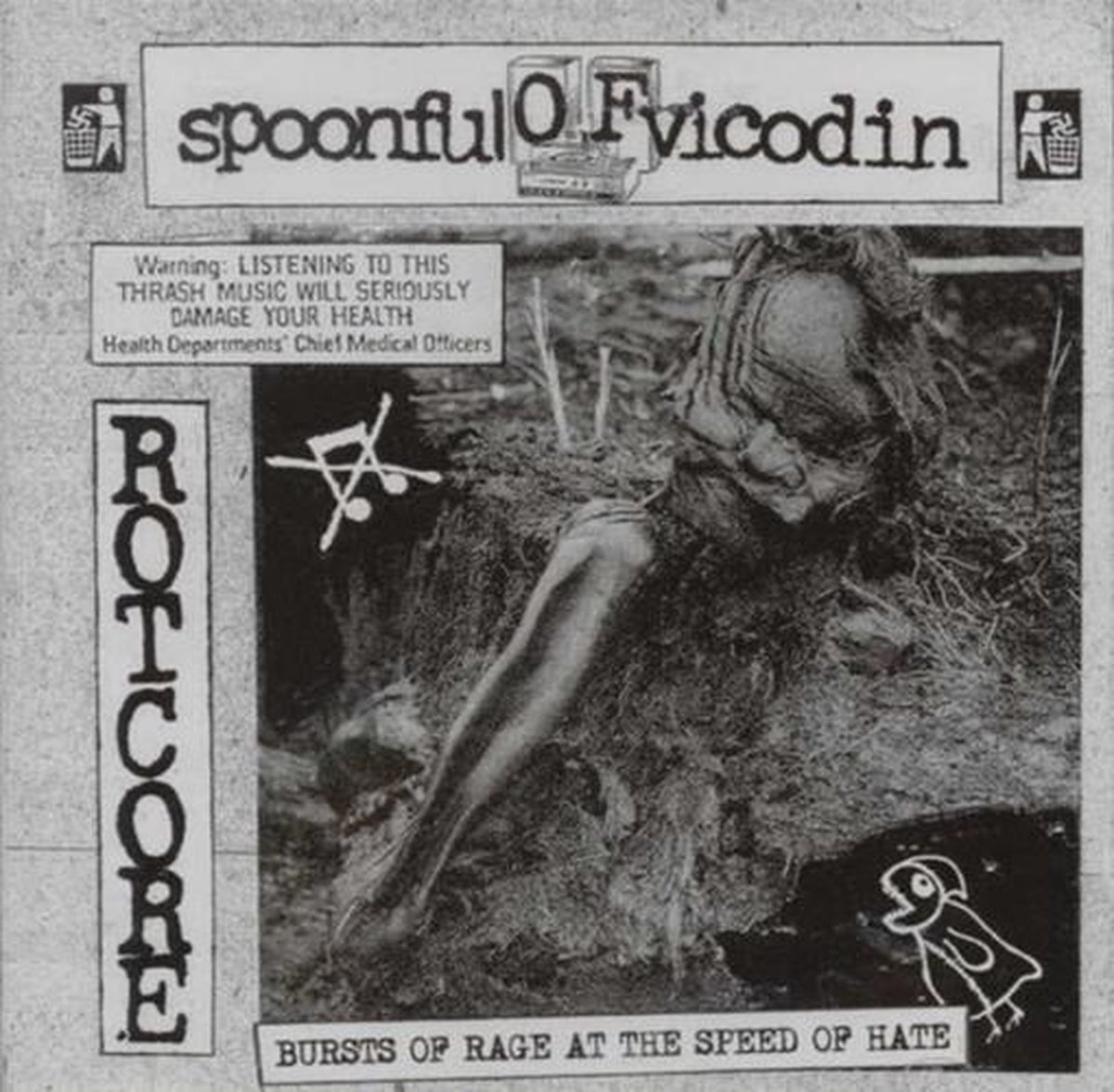 Spoonful Of Vicodin - Bursts Of Rage At The Speed Of Hate (CD)