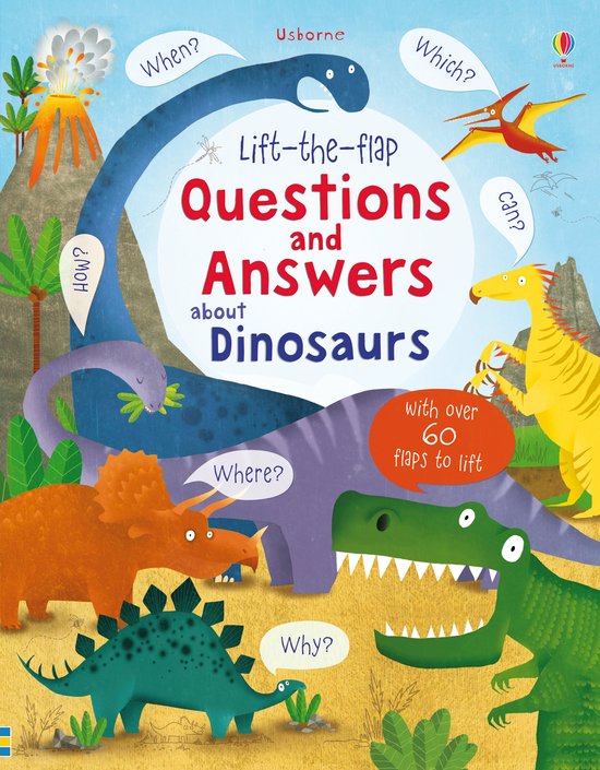 Lift The Flap Q&A About Dinosaurs - cover