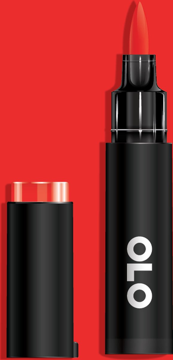OLO Brush Halve Alcohol Marker R0.4 Red Grapefruit