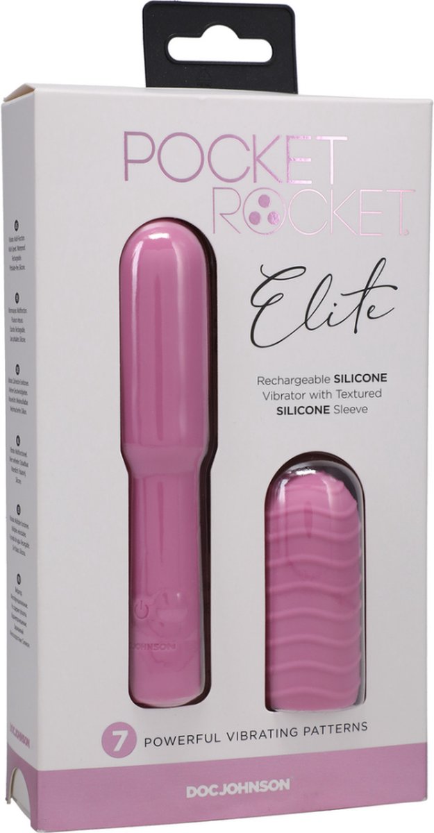 Goedkoopste Elite Mini Vibrator With Interchangeable Attachment 4 / 10 Cm 1