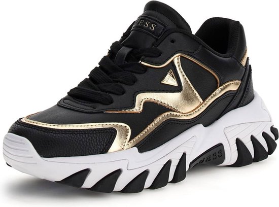 Guess Nowah Dames Sneakers Zwart - Maat 39