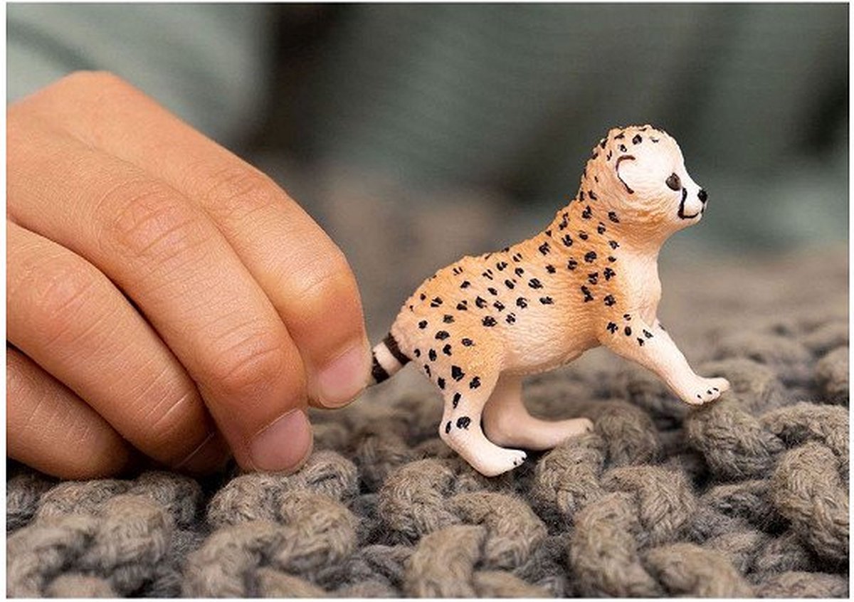 schleich WILD LIFE - Jachtluipaardwelpje - 14866 — afbeelding 2