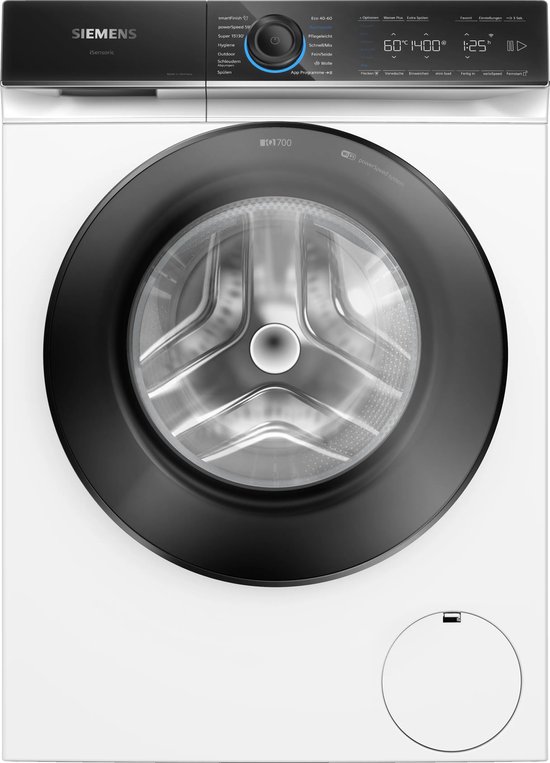 Siemens iQ700 WG44B20Z0 wasmachine Voorbelading 9 kg 1257 RPM Wit