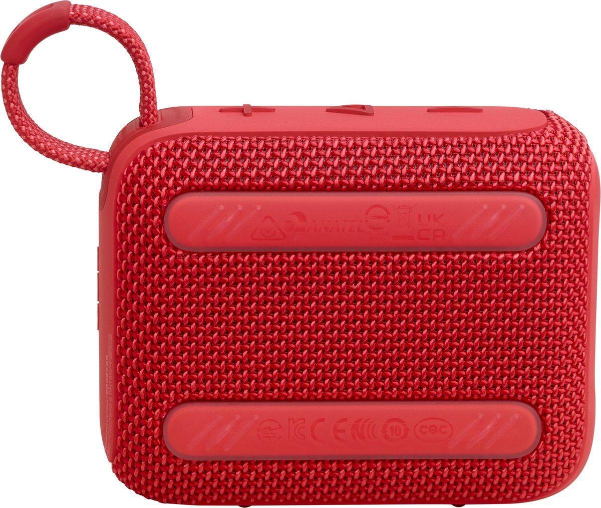 JBL Go 4 - Draadloze Bluetooth Mini Speaker - Draadloos Muziek Box - 7 uur - IP67 - Waterbestendig - Rood – foto 5