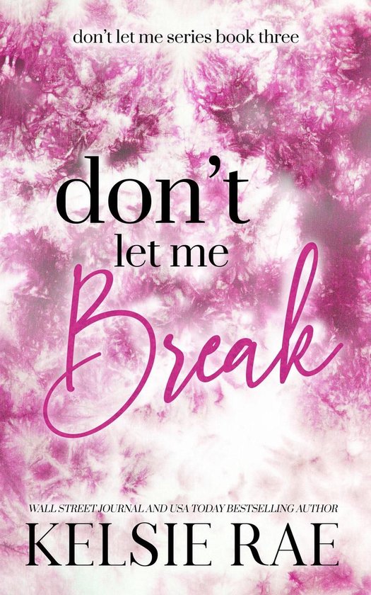 Don't Let Me Break - cover
