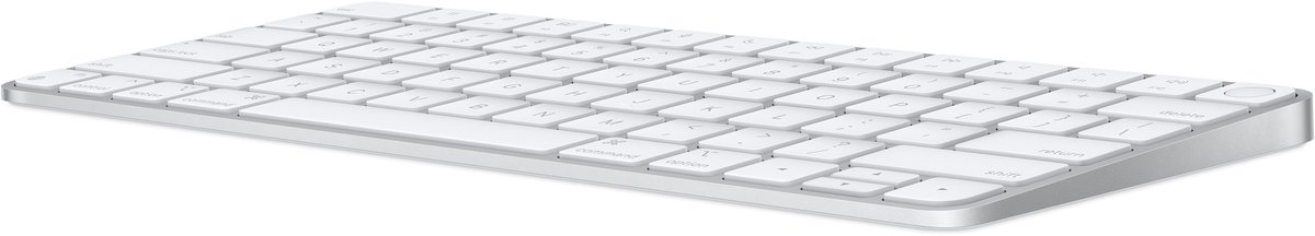 Apple Magic Keyboard met Touch ID - Draadloos toetsenbord - QWERTY / ESP - Lightning - Wit — cadeau in Elektronica - foto 4