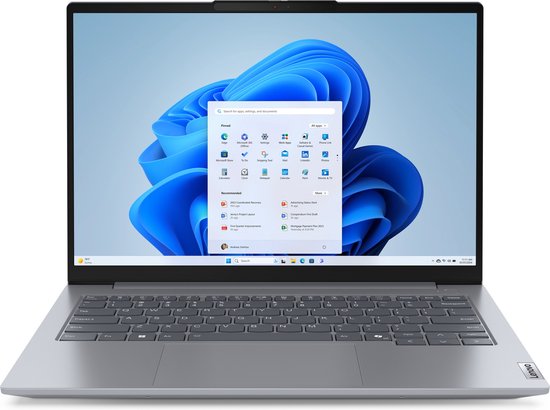 Lenovo ThinkBook 14 G7 ARP AMD Ryzen™ 7 7735HS Laptop 35,6 cm (14") WUXGA 16 GB DDR5-SDRAM 512 GB SSD Wi-Fi 6E (802.11ax) Windows 11 Pro Engels Grijs