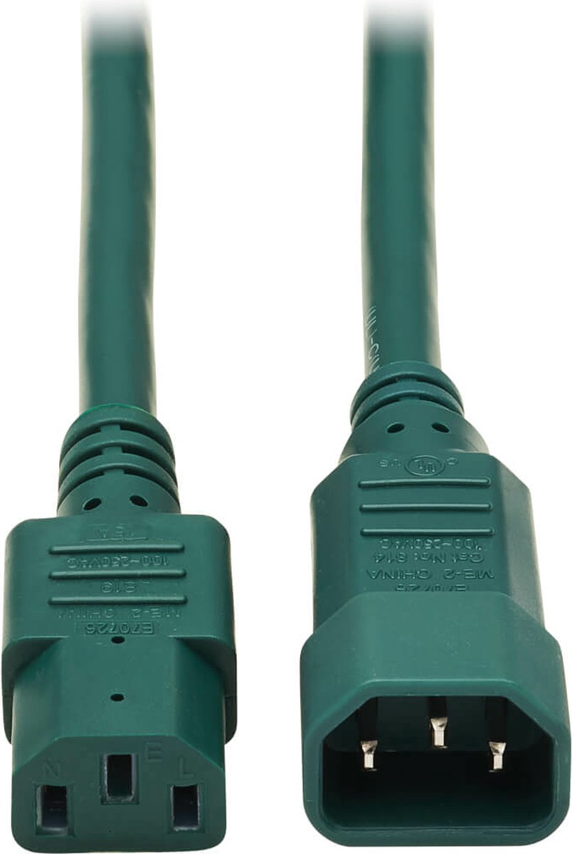 Tripp Lite P005-006-AGN electriciteitssnoer Groen 1,8 m C14 stekker C13 stekker