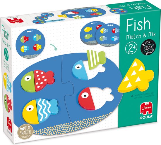 Jumbo - Goula - Fish Match & Mix - Educatief spel