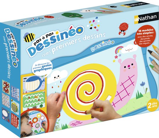 Nathan - Dessinéo Mes First Learning, from 2 Years, 31155, Multi