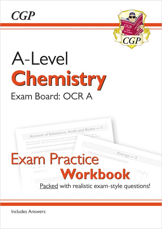 A-Level Chemistry: OCR A Year 1 & 2 Exam Practice Workbook - ... - cover