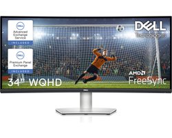 DELL S Series S3423DWC - WQHD VA Curved 100Hz Monitor - 34 Inch