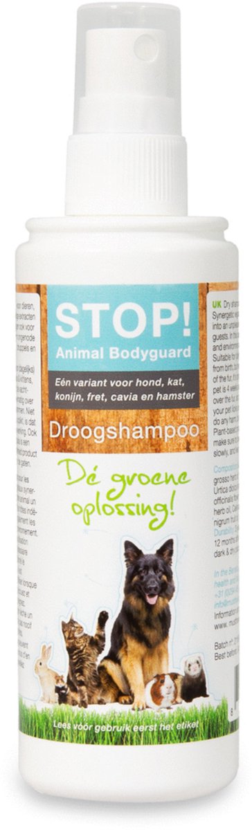 Stop! Droogshampoo - Hondenvachtverzorging - 125 ml