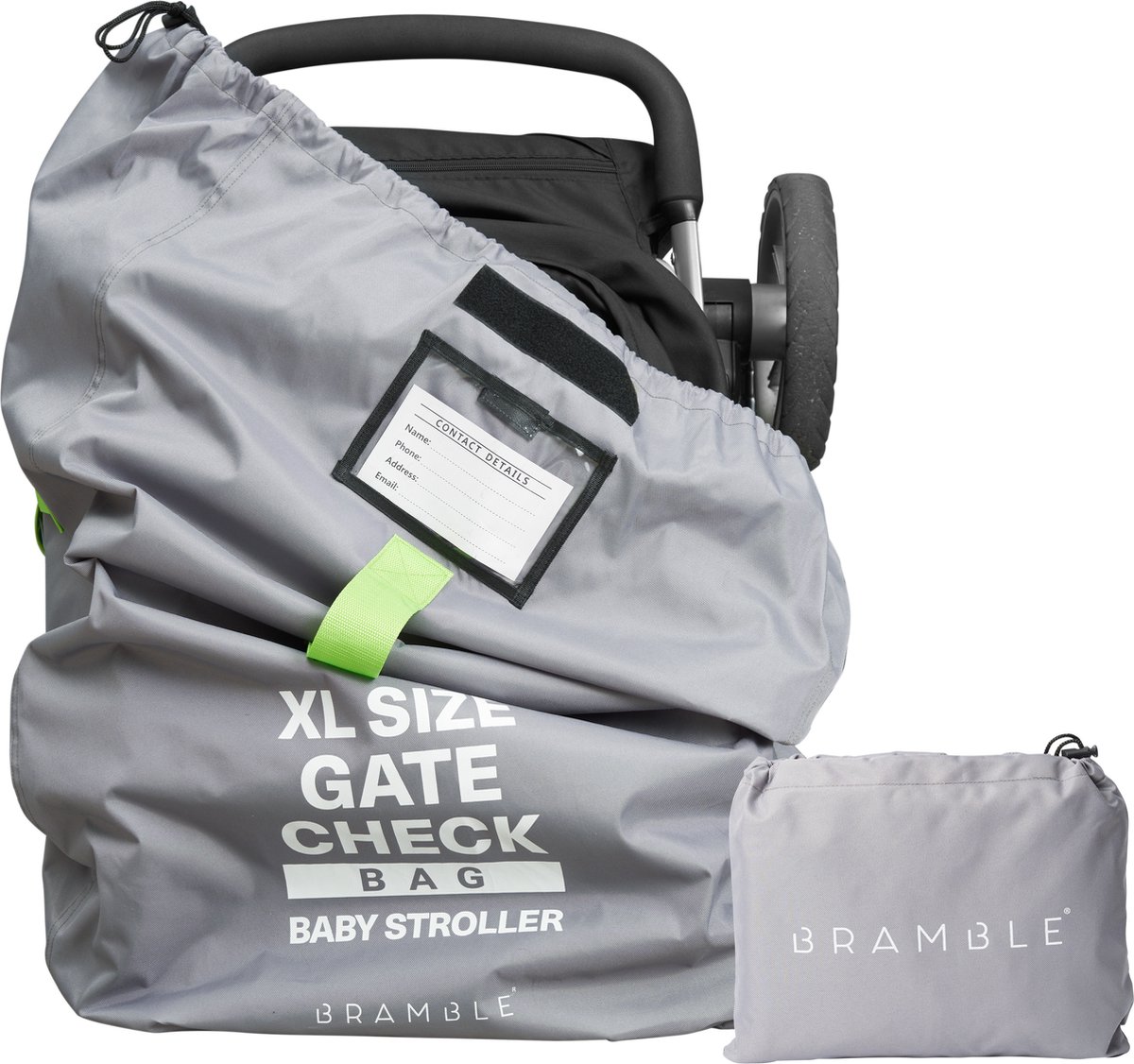 Extra grote gate check reistas voor buggy - Wandelwagens -  Kinderwagen tas - Buggy tas - Autostoelen - Zitverhogers - Rolstoelen -  Duurzaam en waterdicht - Gemakkelijk te dragen en te herkennen op de bagageband in de luchthaven op Prijzenvolger.com