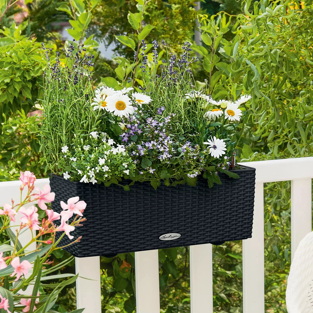 Lechuza Balconera Cottage 50 - Planter - with removable inner pot