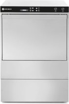 Bol.com HENDI Vaatwasser – elektronische bediening – met afvoer en reinigingspomp – 50x50 cm – 400V/6600W aanbieding