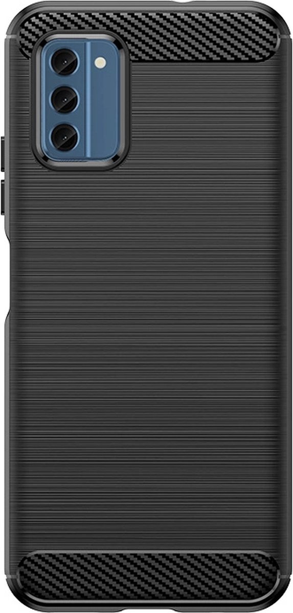 Carbon - Case - siliconen hoesje voor Nokia C300 - zwart