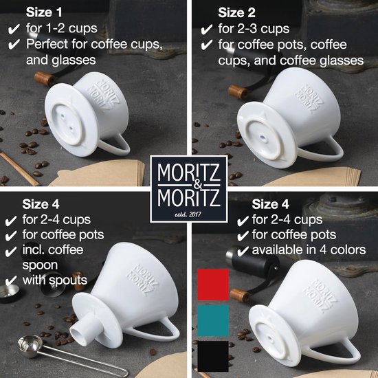 Cône De Filtre à Café En Porcelaine Blanche Ou Goutteur Pour Café