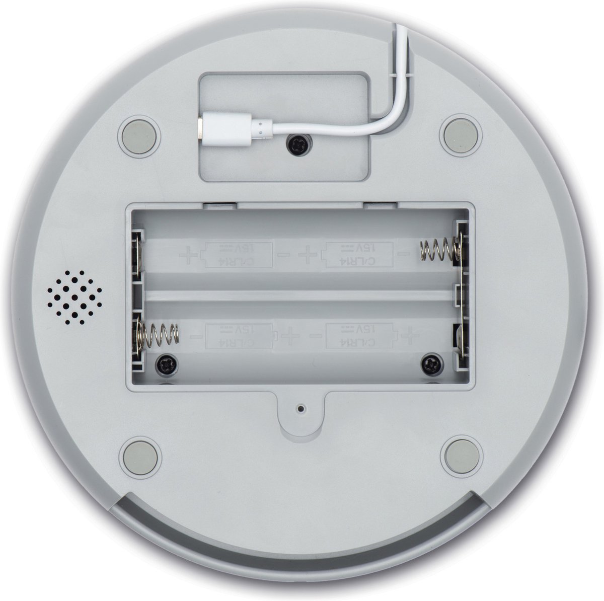 Afbeelding 2 van Catit Automatische Voerbak - Voerautomaat - Katten en Honden - 19x19x34 cm - Wit
