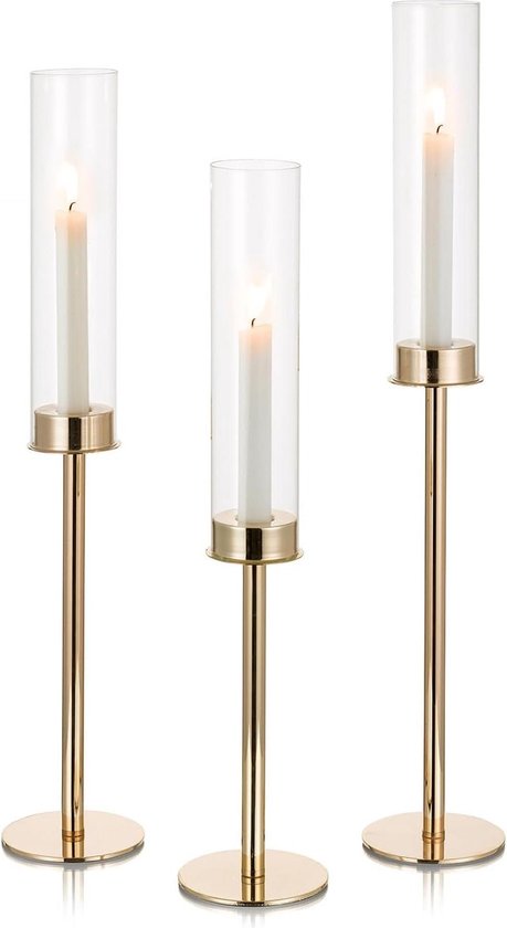 Gouden vazen voor bruiloft centerpieces set van 2 kristallen bloemschikking standaard, metalen bloemenstandaard middelpunt voor tafelstukken bruiloft evenement decor