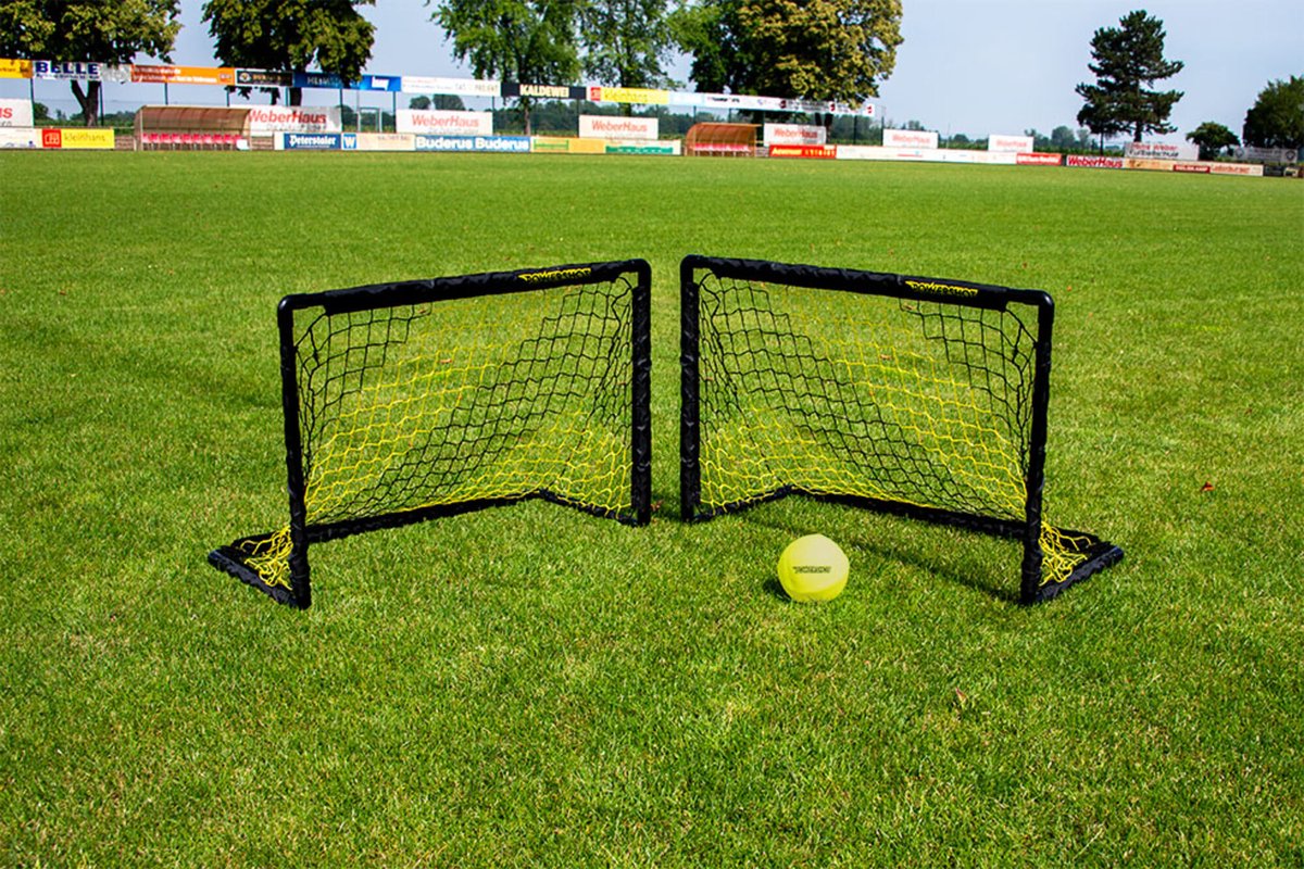 Paar PVC minidoeltjes - 0.9 x 0.6m (met bal en pomp)