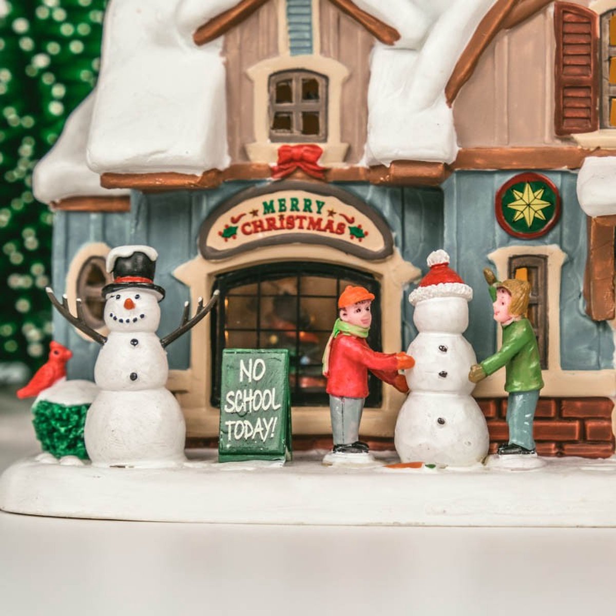 Lemax Kerstdorp Snow Day! - met verlichting – foto 6