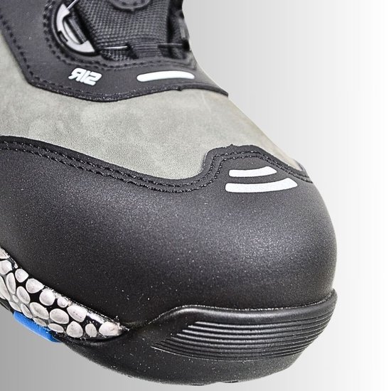 MANHATTAN Chaussures de travail Hautes S3 - Chaussures de sécurité - Cuir Nubuck - Imperméables - Embout Aluminium