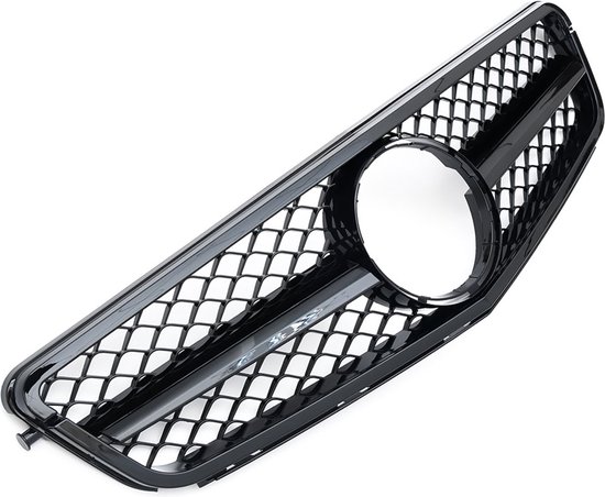 Sport Grille geschikt voor Mercedes W204 C-Klasse AMG Optiek glans zwart