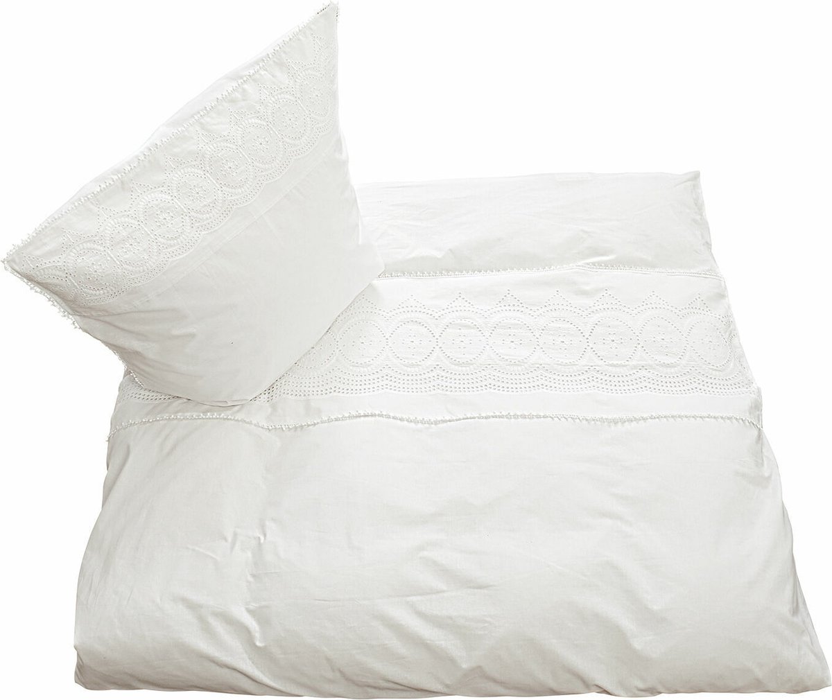 LOBERON Beddengoed Norelle wit