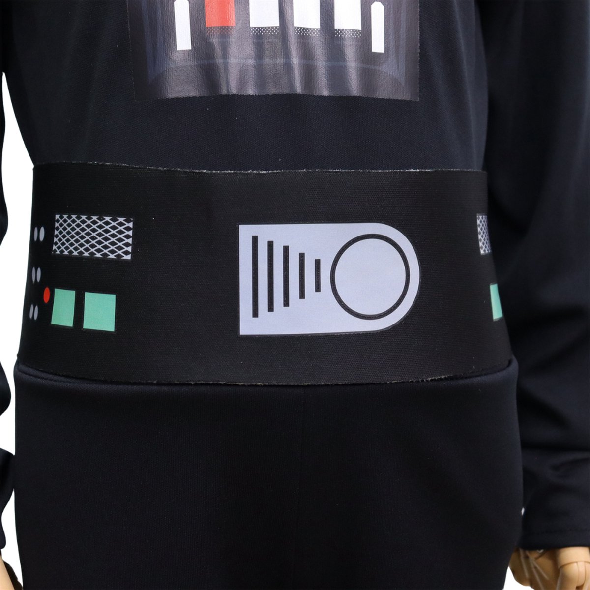 Joya Kids® Galactische Vader Schurk Verkleedset | Halloween Verkleed Kostuum | Sience Fiction Darth verkleedset | Verkleedkleding Jongen en Meisje | — afbeelding 10