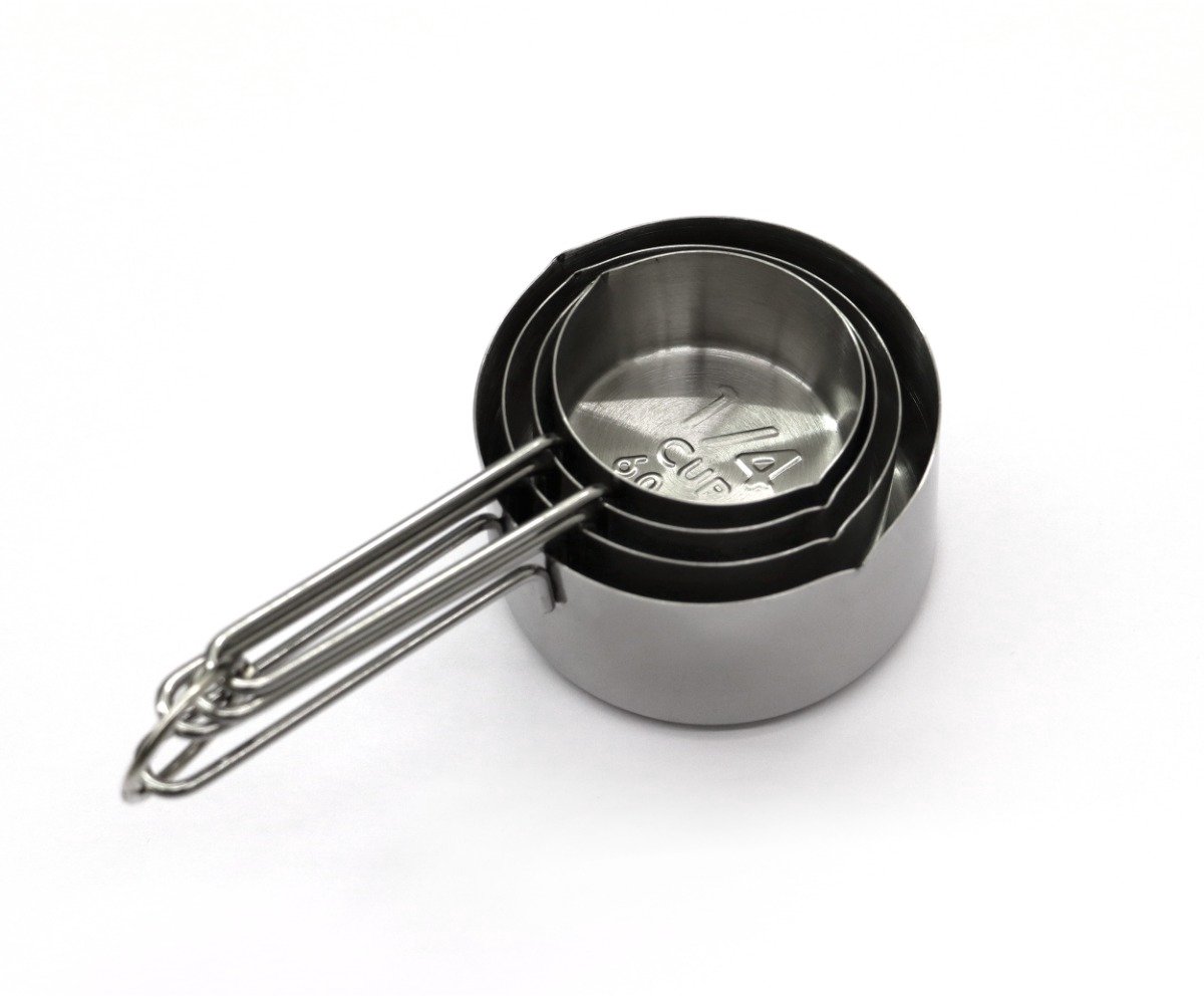 Maatbeker Set - 4 Stuks - 60, 80, 125, 250 ml