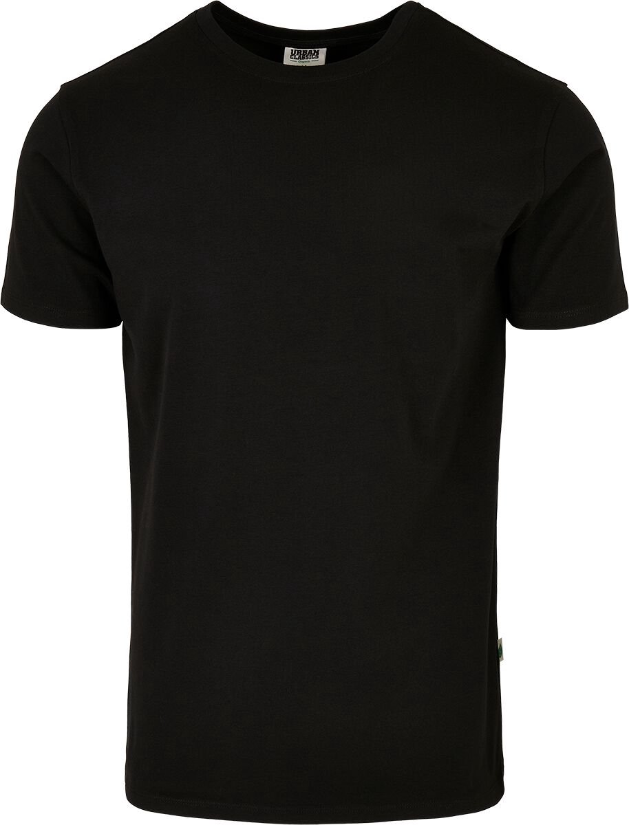 Urban Classics Organic Fitted Stretch Heren T-shirt – XL Zwart