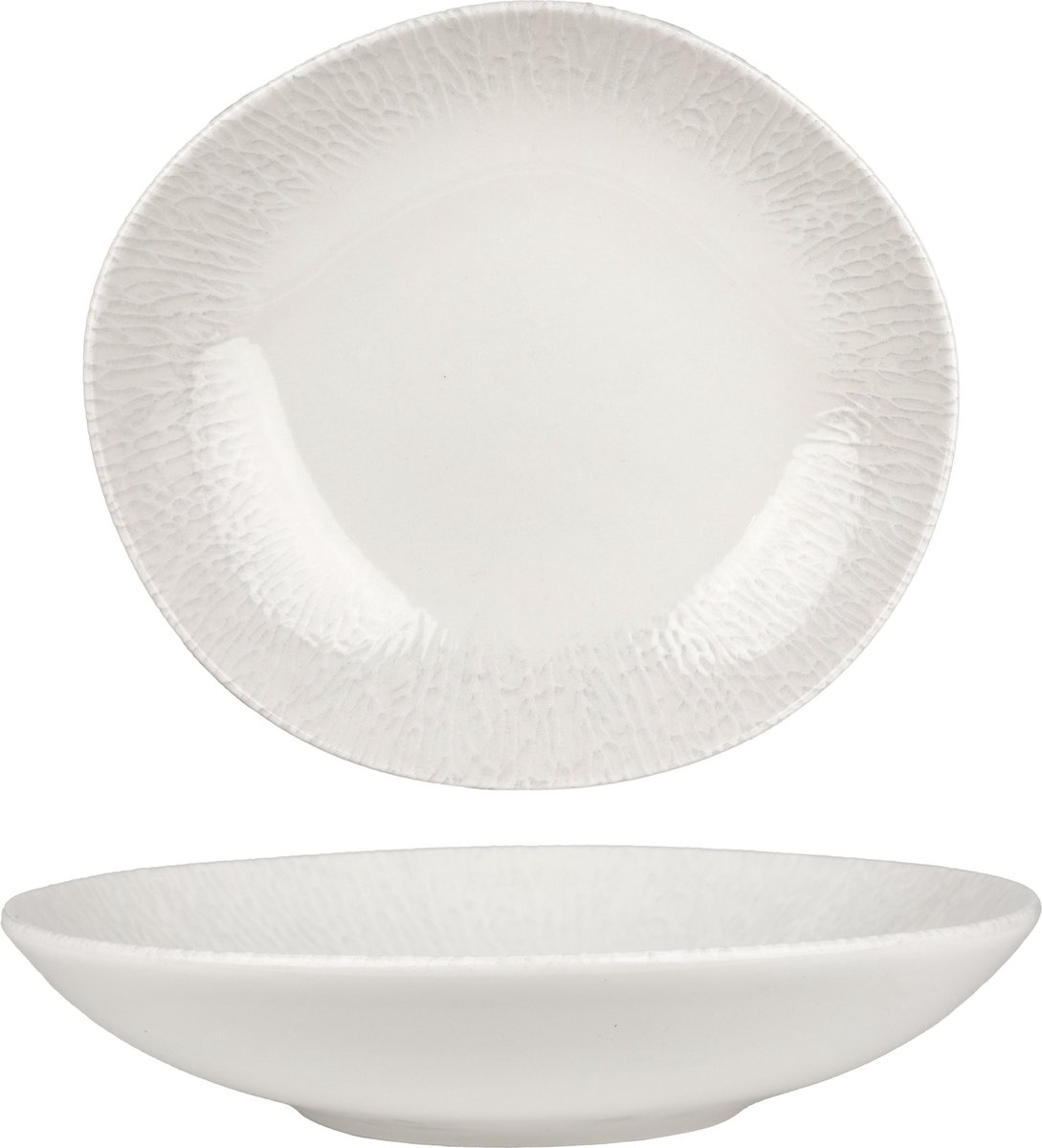 Bonna Diepbord - Radix - Porselein - 23 cm (1000cc) - set van 6