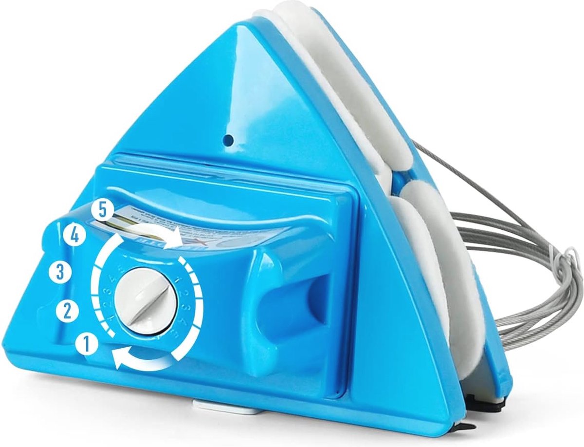 Goedkoopste Dubbelzijdige magnetische ruitenreiniger voor ramen 4-30 mm - Verstelbare kracht en efficiënte reiniging