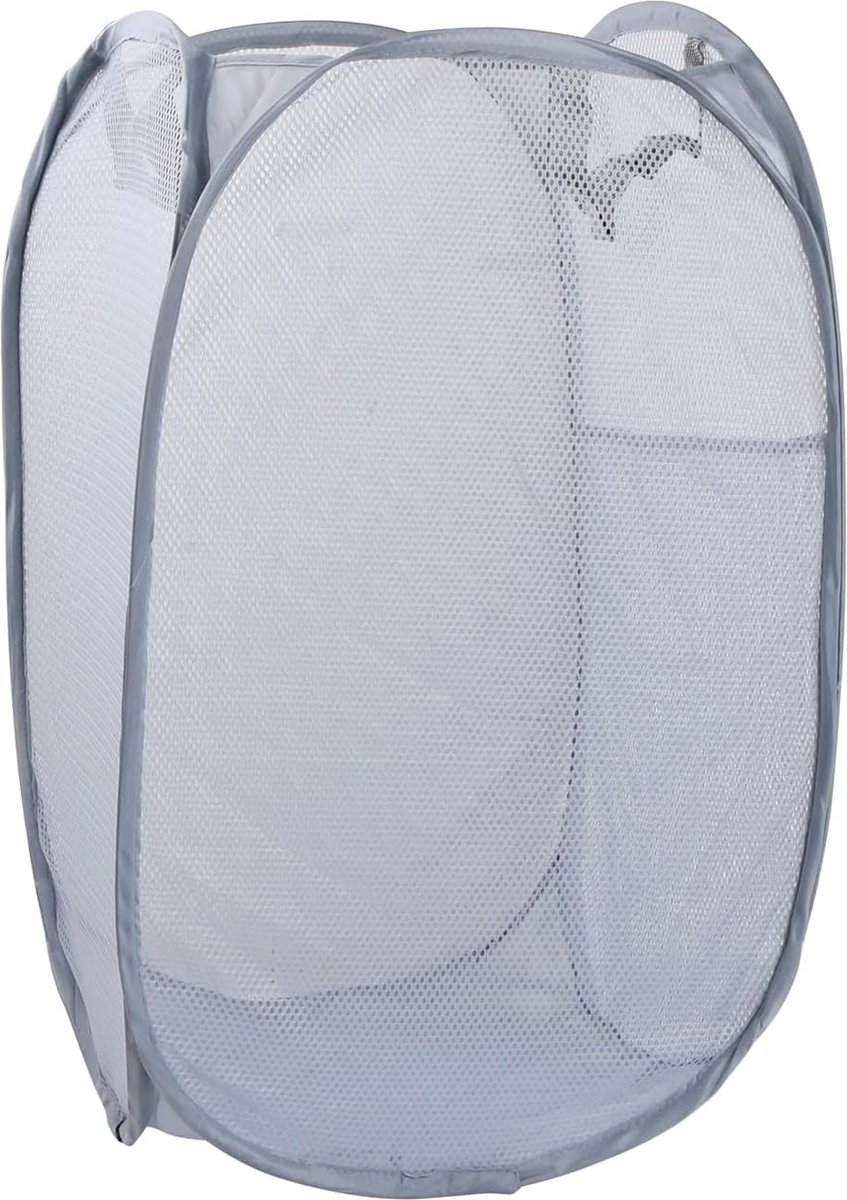 Opvouwbare Kledingmand - Multifunctioneel - 1 stuk - Zwart/Grijs/Wit - Polyester