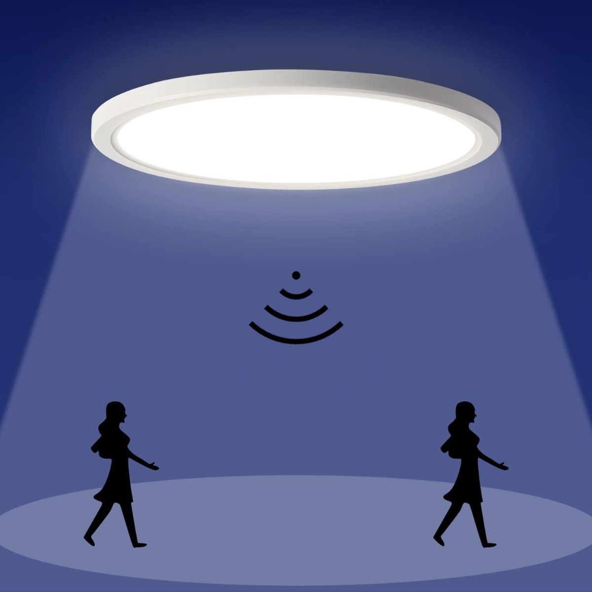 Equivera Plafonaire Lamp - Lamp - Plafond Lamp - Plafonnaire Lamp - Plafondlamp wit
