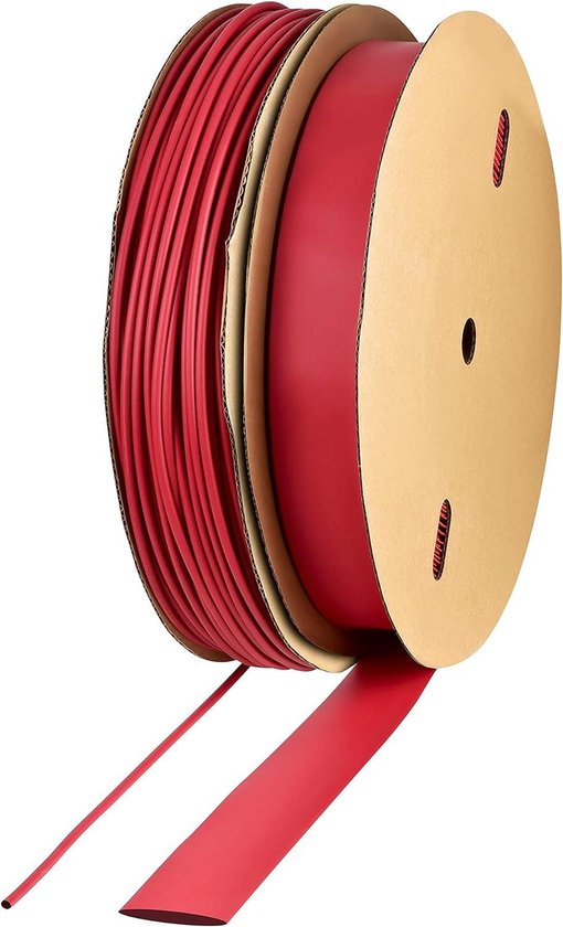 ISOLATECH krimpkous 3:1 set zonder lijm zwart 15mm 1,4 meter in 7st