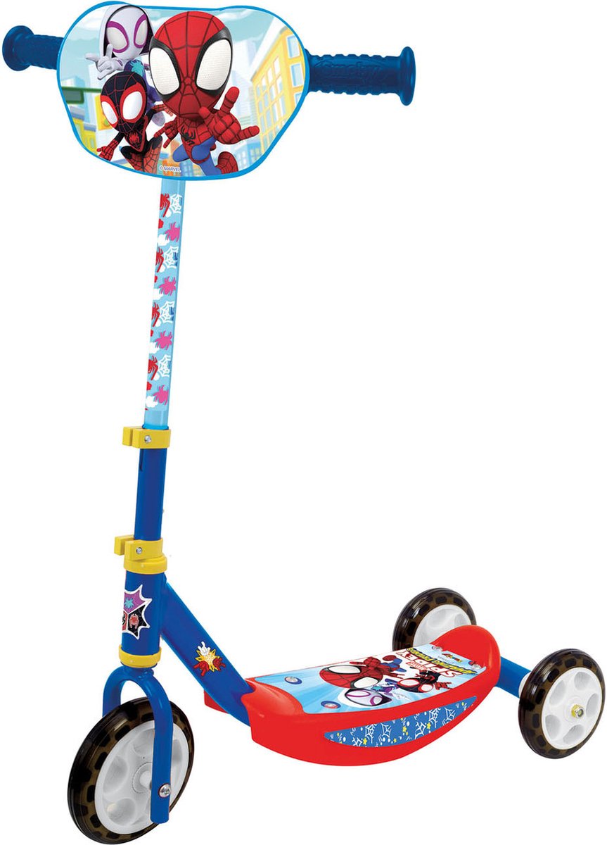 Smoby - Spiderman Step - Disney - Marvel - Scooter - Stuur in de hoogte verstelbaar - Vanaf 3 jaar — afbeelding 12