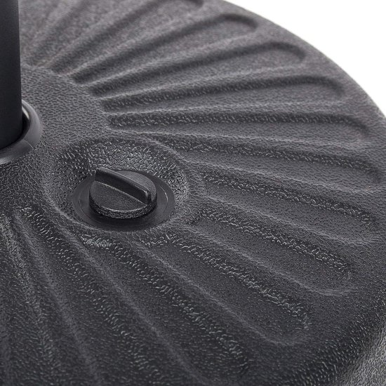 Parasolvoet voor stokken van 38 / 48 mm 25 kg rond