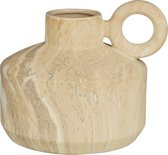 Mica Decorations Vase Trentino - Céramique - Naturel - 28 x 27 x 28 cm (LxHxP)