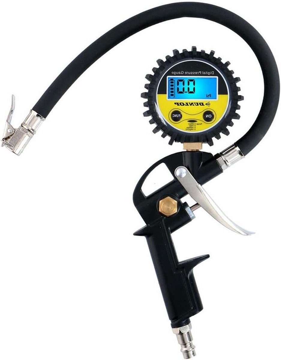 SATRA S-TG18 Bandenpomp met meter | 0-12 bar | Automotive Line